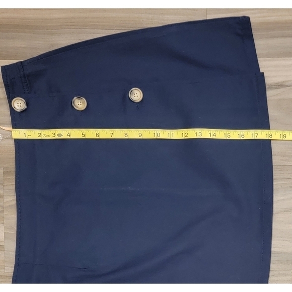 NEW Modcloth Navy Mini Skirt - Picture 3 of 8